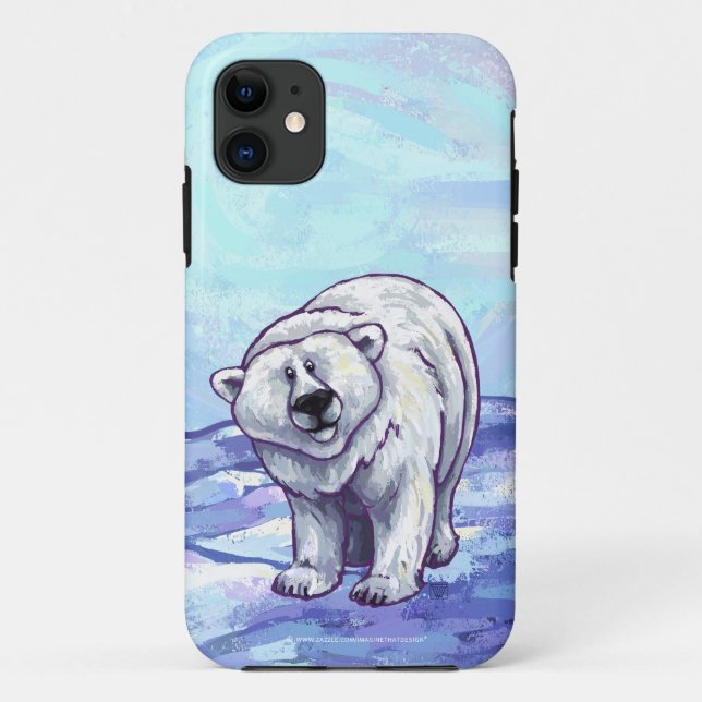 Capa Para iPhone Da Case-Mate Eletrônicos de Urso Polar (Verso)