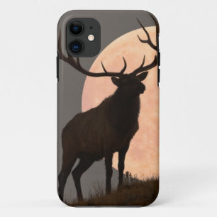 Capa Para iPhone Da Case-Mate Elevação majestosa dos alces e da Lua cheia de