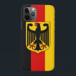 Capa Para iPhone Da Case-Mate emblema alemão<br><div class="desc">Casaco da Alemanha. A casaco de braços da Alemanha exibe uma águia negra (a "águia federal", antiga Reichsadler "Águia imperial") em um escudo amarelo (Ou, uma águia exibindo um calcanhar). Trata-se de uma reintrodução do casaco de armas da República do Weimar (utilizado em 1919-1935), adotado pela República Federal da Alemanha...</div>