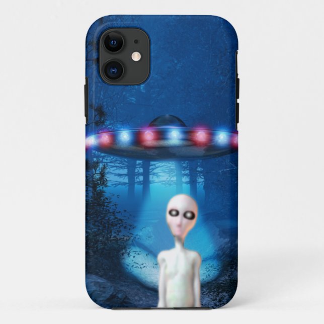 Capa Para iPhone Da Case-Mate Encontro de Fechamento de OFO de Floresta (Verso)