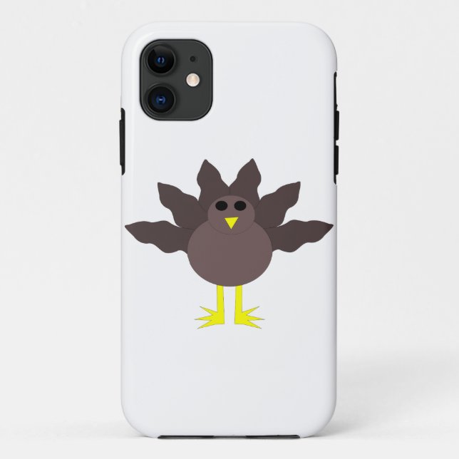 Capa Para iPhone Da Case-Mate Engraçado Ação de Graças Turquia iPhone 5 Caso (Verso)
