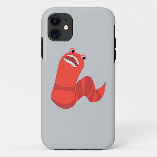Capa Para iPhone Da Case-Mate Engraçado Cartoon Mongol Death Worm (Verso)