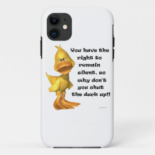 Capa Para iPhone Da Case-Mate Engraçado Rude Duck