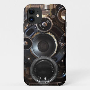 Capa Para iPhone Da Case-Mate Engrenagem velha da fotografia do vintage da