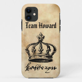 Capa Para iPhone Da Case-Mate Equipe Howard - Coroa e Assinatura de Catherine Ho