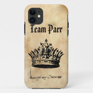 Capa Para iPhone Da Case-Mate Equipe Parr - Assinatura Catherine Parr e Coroa