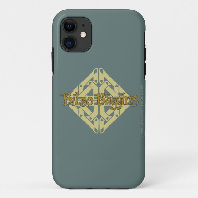 Capa Para iPhone Da Case-Mate Erebor - BILBO BAGGINS™ Name (Verso)