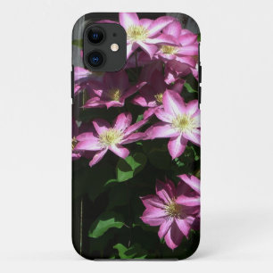 Capa Para iPhone Da Case-Mate Escalando Flores De Mola Roxo Clematis