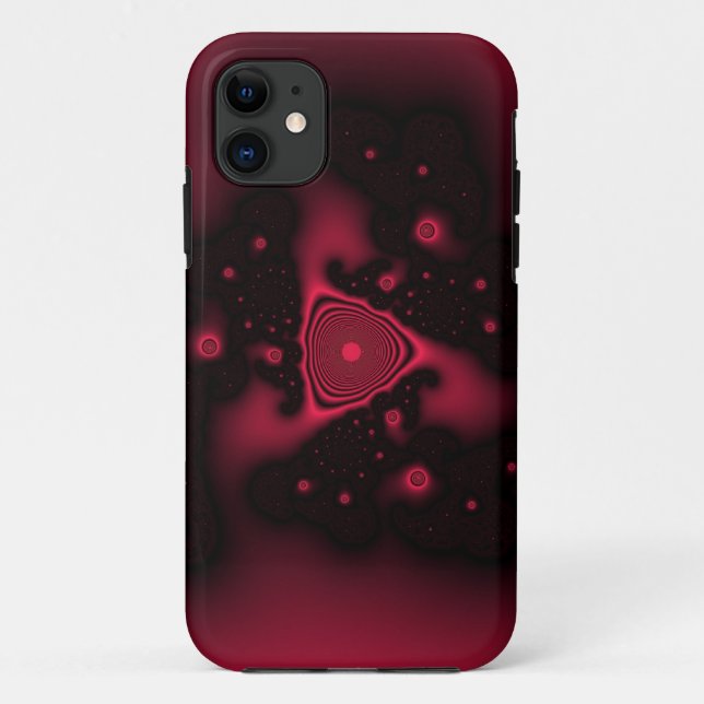 Capa Para iPhone Da Case-Mate espaço vermelho (Verso)