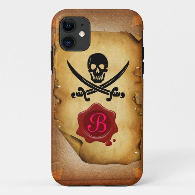 CAPA PARA iPhone DA Case-Mate ESPADARIAS CRUZADAS MONOGRAMAS BOMBAS BOMBAS (Verso)
