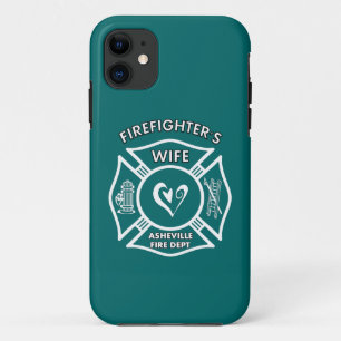 Capa Para iPhone Da Case-Mate Esposas dos Bombeiros do Departamento de Bombeiros
