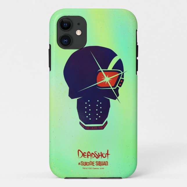 Capa Para iPhone Da Case-Mate Esquadrão Suicida | Ícone de cabeça morto (Verso)