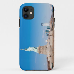 Capa Para iPhone Da Case-Mate Estátua da liberdade, Rio Hudson e Manhattan