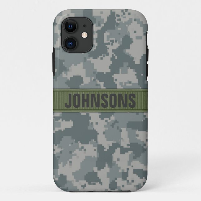 Capa Para iPhone Da Case-Mate Estilo Camo da ACU personalizado (Verso)