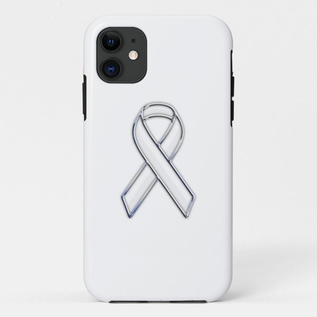 Capa Para iPhone Da Case-Mate Estilo de Trim Estilo Branco Sensibilização para a (Verso)
