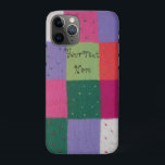 Capa Para iPhone Da Case-Mate estilo vintage design de patchwork colorido<br><div class="desc">A design de patchwork original sobre esta incomum capa de telefone quirky galáxia6 tem uma aparência muito tradicional de malha manual, a imagem listrada tricotada foi tirada de uma fotografia de um padrão original de malha manual. O pedaço original de tricô colorido foi fotografado para mostrá-lo com aparência natural e...</div>