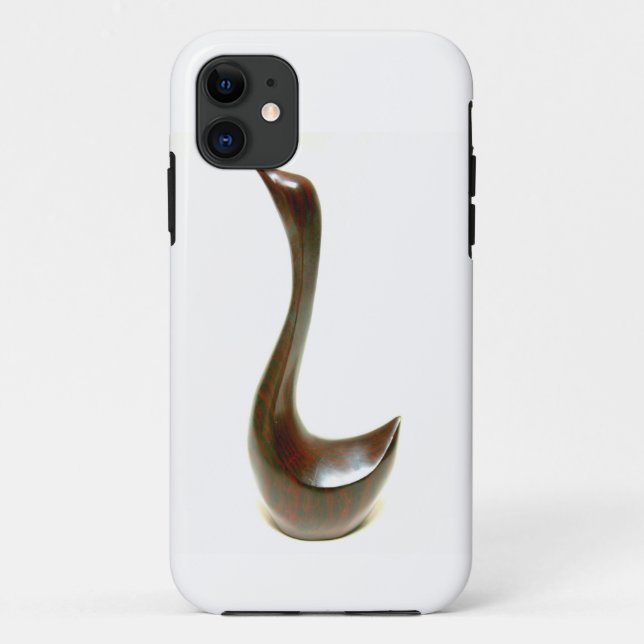 Capa Para iPhone Da Case-Mate estojo de pássaros de madeira esculpida (Verso)