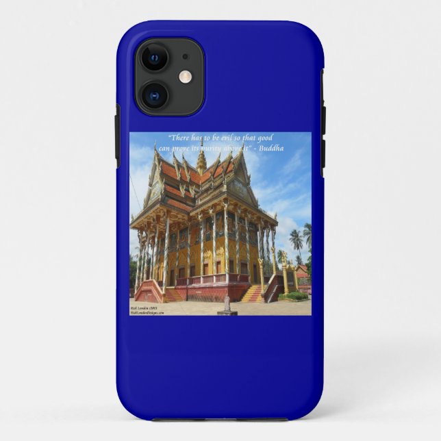 Capa Para iPhone Da Case-Mate Estojo para iPhone 5/5S Temple Budista & Provérbio (Verso)
