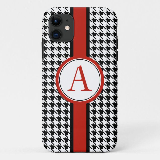 Capa Para iPhone Da Case-Mate Estojo para iPhone 5 com Monograma Clássico Hounds (Verso)