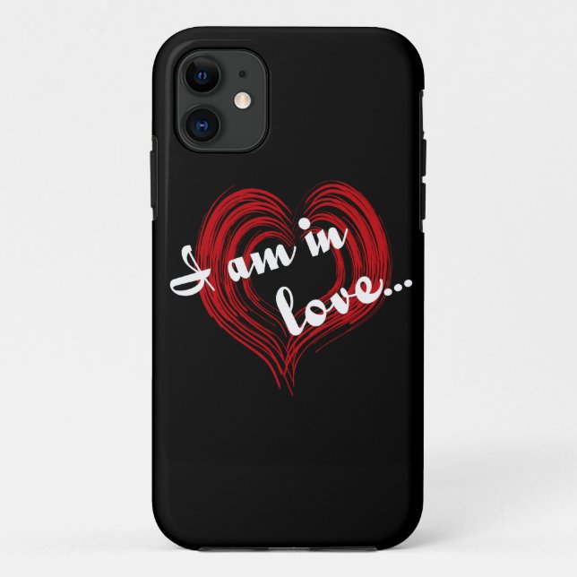 Capa Para iPhone Da Case-Mate Estou apaixonado... (Verso)