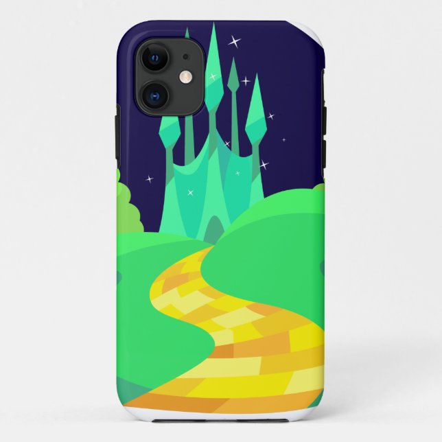 Capa Para iPhone Da Case-Mate estrada de tijolos amarela (Verso)