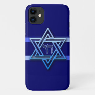 Capa Para iPhone Da Case-Mate Estrela de David & Chai Deslumbrante