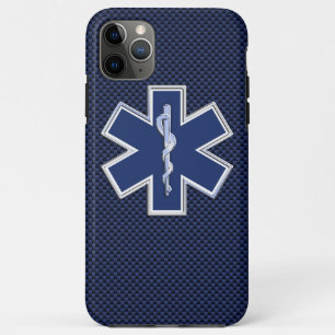 Capa Para iPhone Da Case-Mate Estrela do estilo da fibra do carbono do
