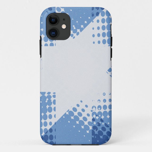 Capa Para iPhone Da Case-Mate Estrela retroativa de meio-tom (Verso)