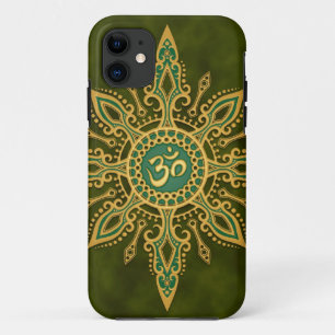 Capa Para iPhone Da Case-Mate Estrela verde dourada de Aum