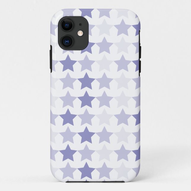 Capa Para iPhone Da Case-Mate Estrelas de Ombre Azul Patriótica (Verso)