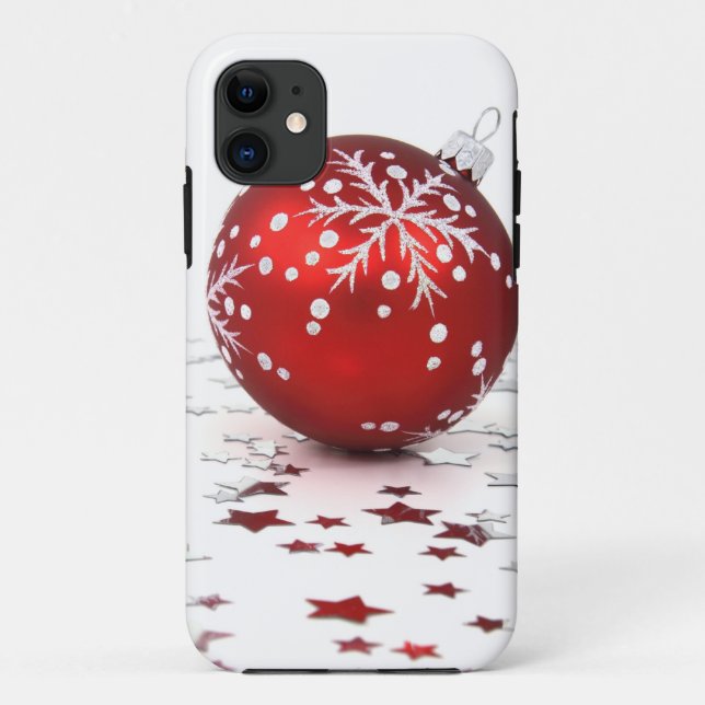 Capa Para iPhone Da Case-Mate Estrelas do feriado do Natal (Verso)