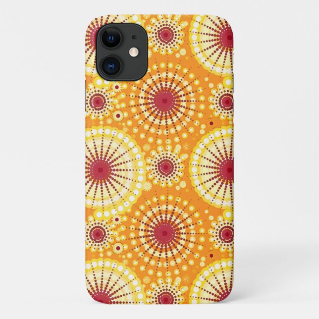 Capa Para iPhone Da Case-Mate Estrelas e pinhões, açafrão e passas (Verso)
