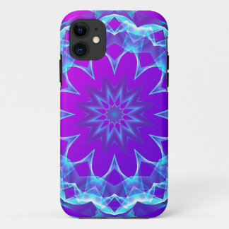 Capa Para iPhone Da Case-Mate Estrelas psicadélicos, fulgor roxo violeta