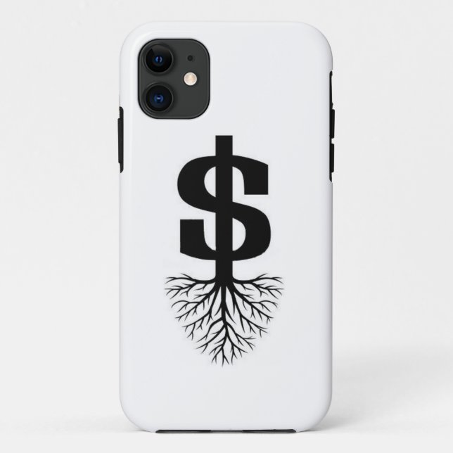 Capa Para iPhone Da Case-Mate Eu cresço o dinheiro (Verso)