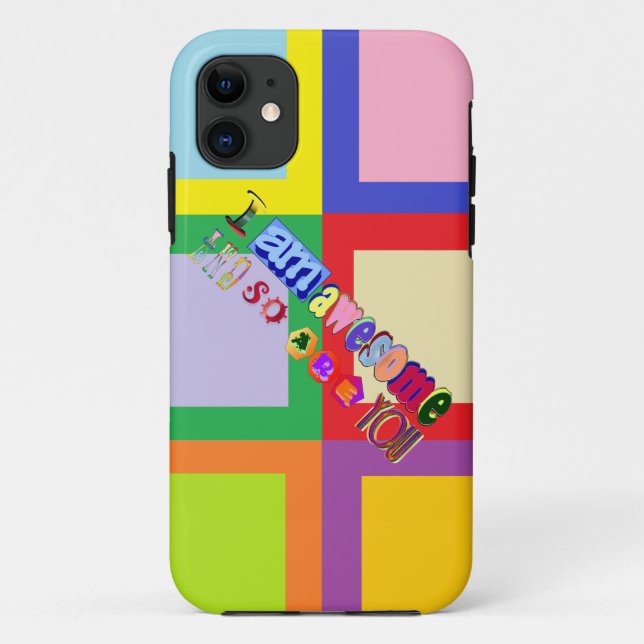 Capa Para iPhone Da Case-Mate Eu sou incrível e você também (Verso)