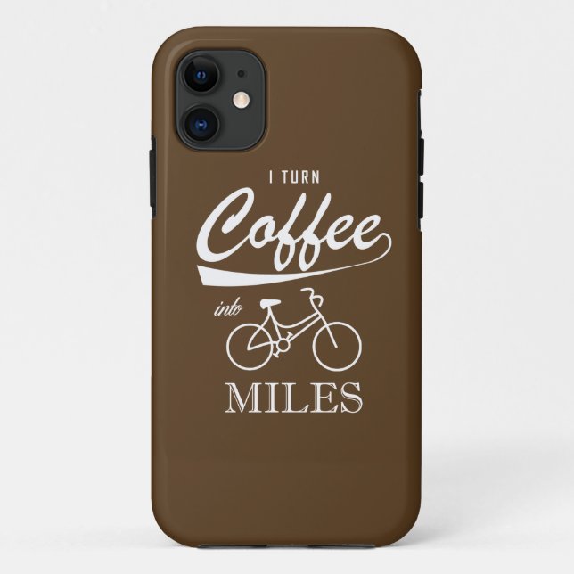 Capa Para iPhone Da Case-Mate Eu Transformo Café Em Milhas (Verso)