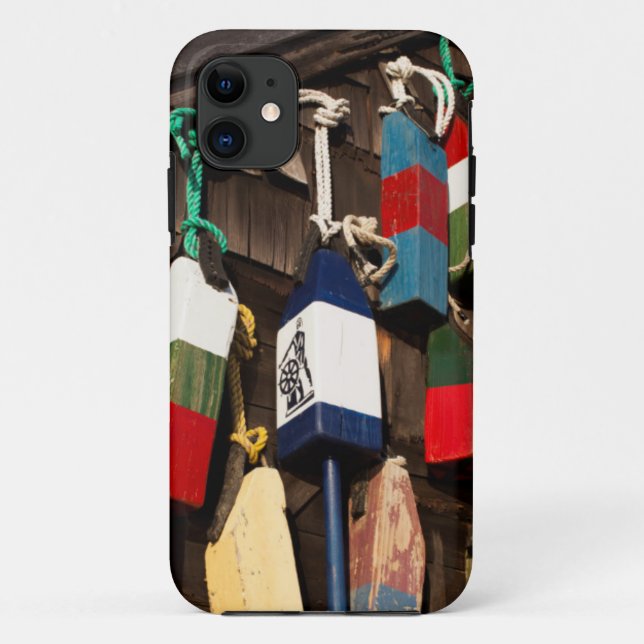 Capa Para iPhone Da Case-Mate EUA, Massachusetts, Gloucester, Boias de Lagosta 2 (Verso)