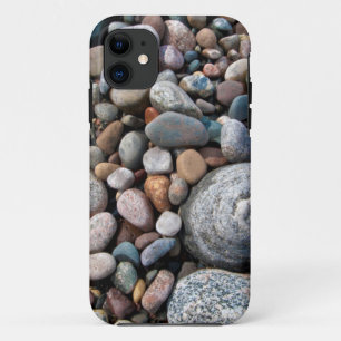 Capa Para iPhone Da Case-Mate EUA, Michigan. Seixos Polidos Na Costa