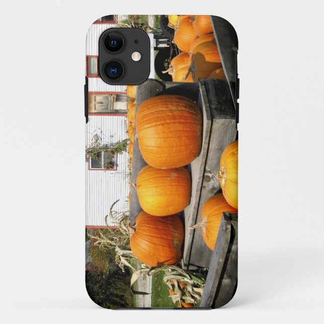 Capa Para iPhone Da Case-Mate EUA, Vermont. Abóboras (Verso)