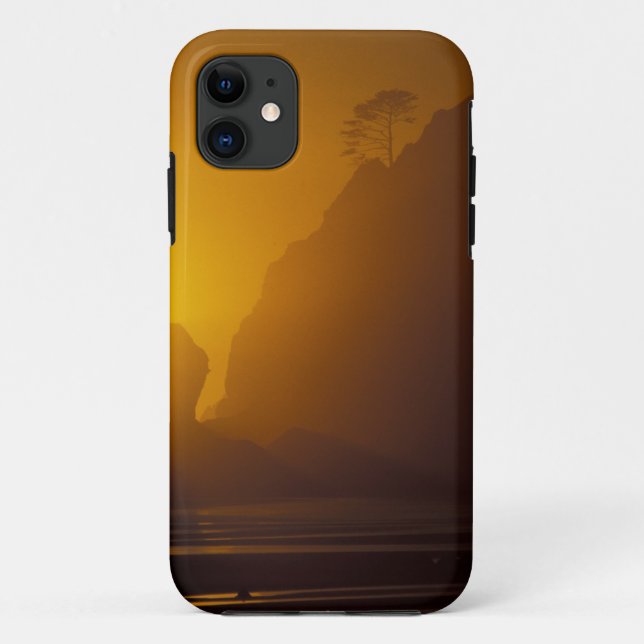 Capa Para iPhone Da Case-Mate EUA, Washington, Olimpiadas Nat'l Park, Sunset, 2 (Verso)