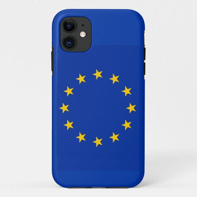 Capa Para iPhone Da Case-Mate Europa estandarte (Verso)