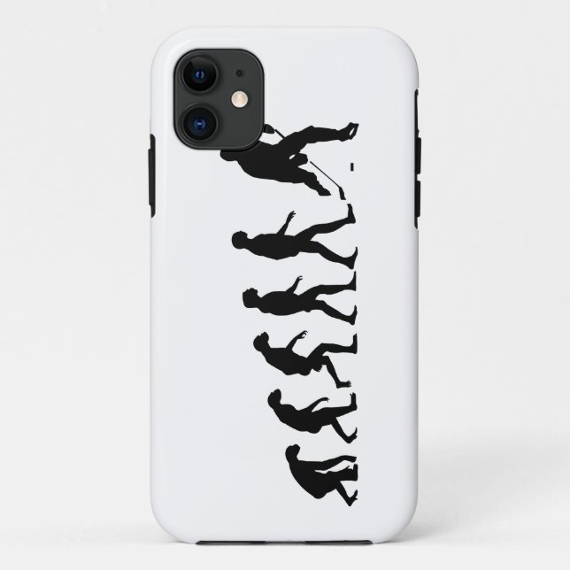 Capa Para iPhone Da Case-Mate Evolução do caso do iPhone 5 do hóquei (Verso)