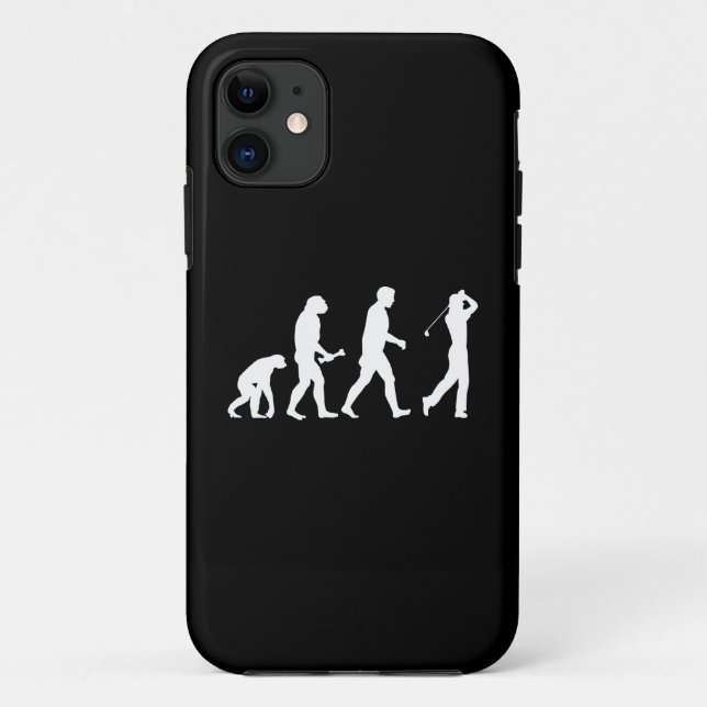 Capa Para iPhone Da Case-Mate Evolução do golfe (Verso)
