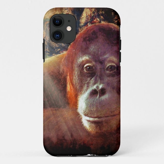 Capa Para iPhone Da Case-Mate Excelente Ape Orangutan Wildlife Animal Lovers (Verso)