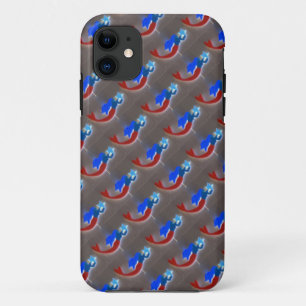Capa Para iPhone Da Case-Mate exemplo ascendente das sereias da estrela da