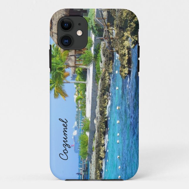 Capa Para iPhone Da Case-Mate Exemplo de Cozumel Iphone5 (Verso)