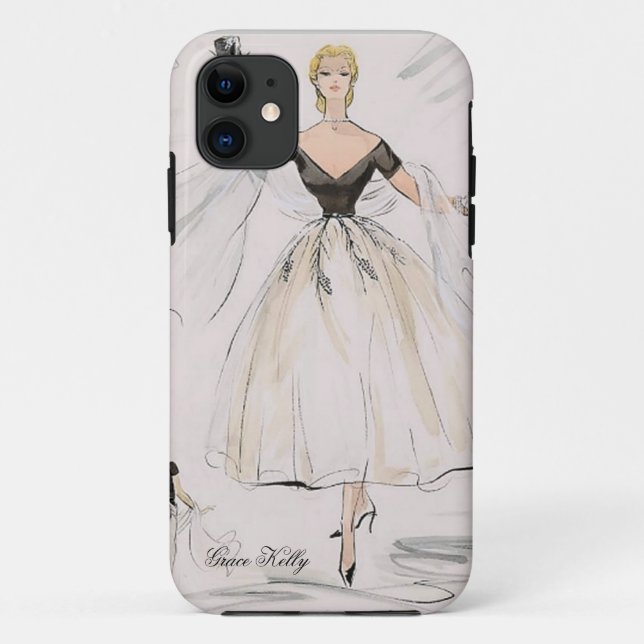 Capa Para iPhone Da Case-Mate Exemplo de Grace Kelly para o iphone 5 (Verso)