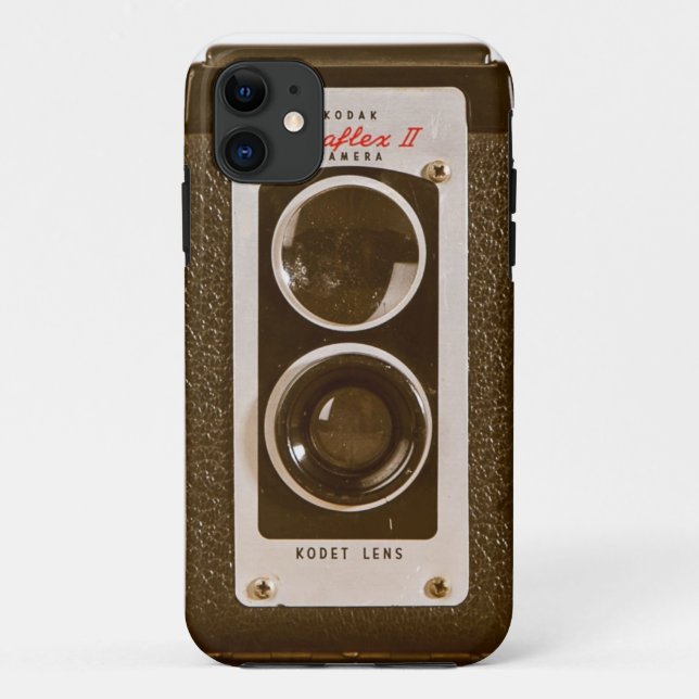Capa Para iPhone Da Case-Mate Exemplo de Kodak Duaflex II do vintage (Verso)