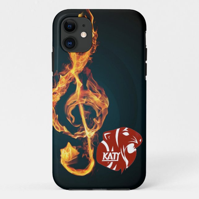 Capa Para iPhone Da Case-Mate Exemplo do tigre do triplo (Verso)