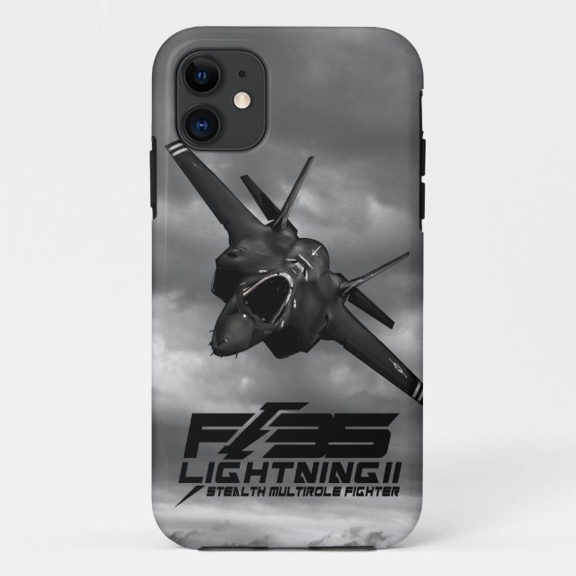 Capa Para iPhone Da Case-Mate F-35 Relâmpago II (Verso)